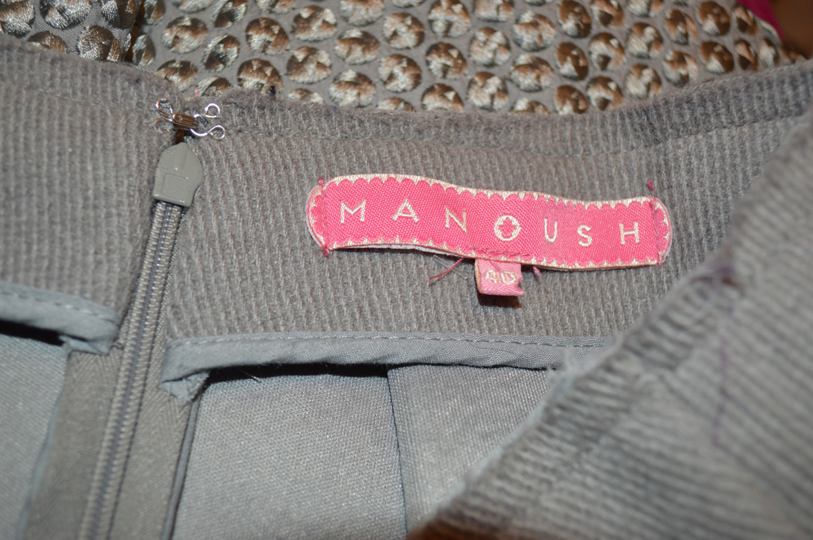 Jupe MANOUSH grise taille 40